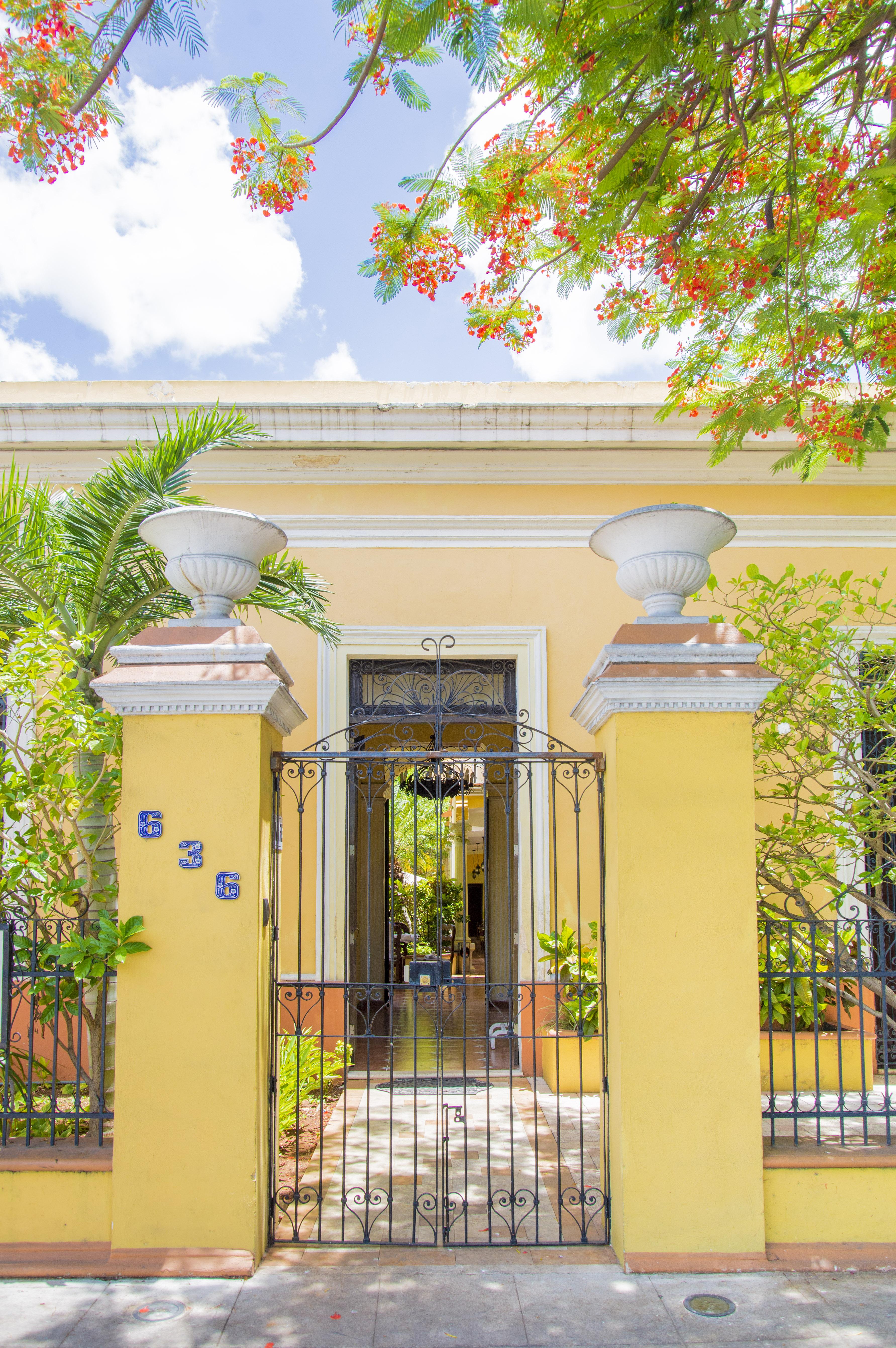 Casa De Las Columnas Mérida Kültér fotó